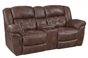 Frontier Reclining Loveseat with Console