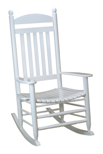 White Porch Rocker