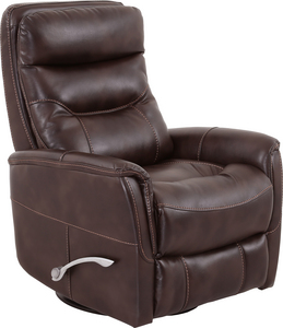 Gemini Truffle Swivel Recliner