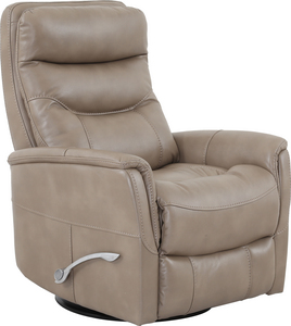 Gemini Linen Swivel Recliner Quick Ship
