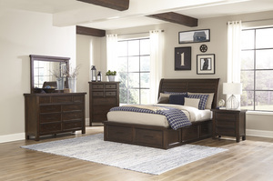 ROGERVILLE - Queen Bed, Dresser, Mirror