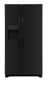 25.6 CU FT Side By Side Refrigerator(Black)