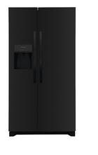 25.6 CU FT Side By Side Refrigerator(Black)