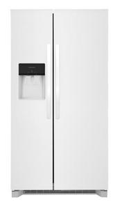 25.6 Cu FT Side By Side Refrigerator(WHITE)