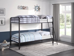 Lunar Bronze Twin/Twin Bunk Bed
