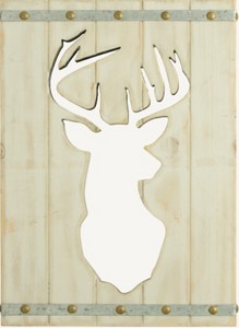 Wood Deer Cutout