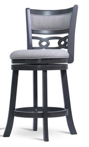 Mia Gray Counter Height Bar Stool