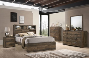 Bailey- Queen Bed, Dresser, Mirror