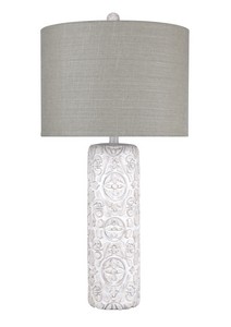 Brushed Taos Brown Lamp