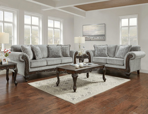 Emma Slate 2 Piece Living Room Group