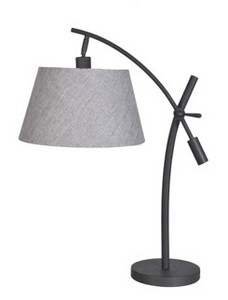 Matte Black Table Lamp
