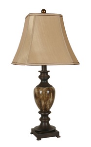 Faux Marble Lamp