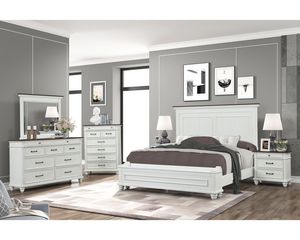 Harper- Queen Bed, Dresser, Mirror