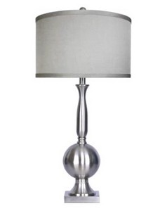 Brushed Nickel Table Lamp