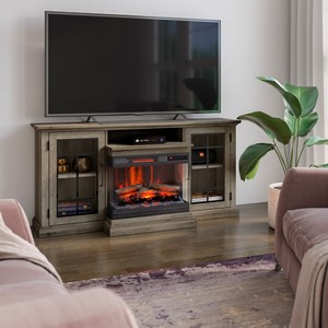 Manhasset Tv Console with Fireplace