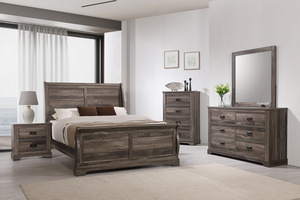 Gracie- King Bed, Dresser, Mirror