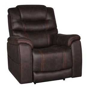 Canyon Walnut Recliner with Air Massage
