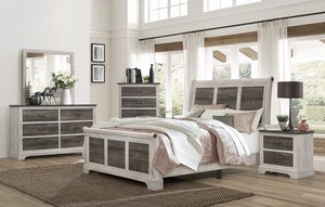 Keene- Queen Bed, Dresser, Mirror