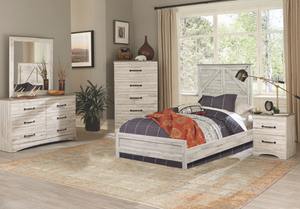 Hayden- Twin Bed, Nightstand, Chest