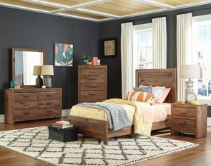 Gilliam Twin- Bed, Dresser, Mirror
