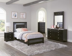 Kaylynn- Twin Bed, Nightstand, Chest