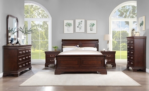 Soleil- Queen Bed, Dresser, Mirror