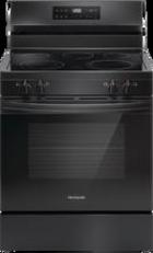 5.3 Cu Ft Smooth Top Range (BLK)