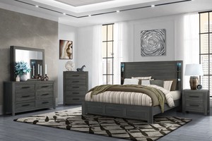 Cypress- Queen Bed, Dresser, Mirror