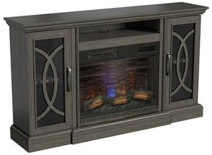 Brooke Media Console Fireplace