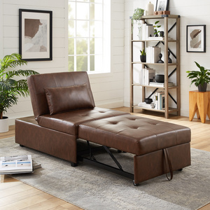 Dozer Brown Sleeper Chair