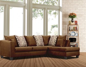 Oasis Chocolate Sectional