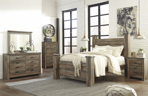 Trinell- Queen Bed, Dresser, Mirror