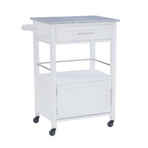 Mitchell Kitchen Cart (White)