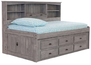 Marley Twin Bookcase Bed