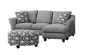 Dante Concrete Sofa/Chaise