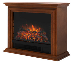 Dakota Walnut Fireplace