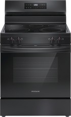 5.3 Cu Ft Smooth Top Range (BLK)