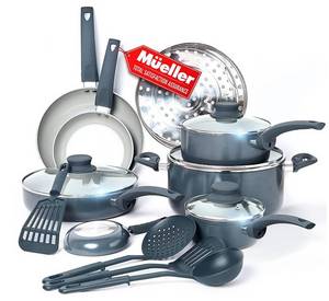 Mueller 16 Pc Cookware Set