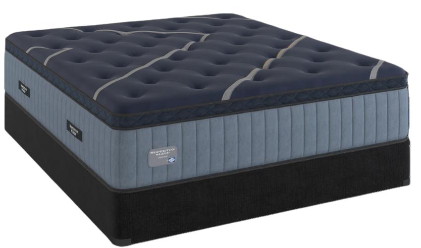 Opulent Luxe Firm Euro Top Low Profile King Set